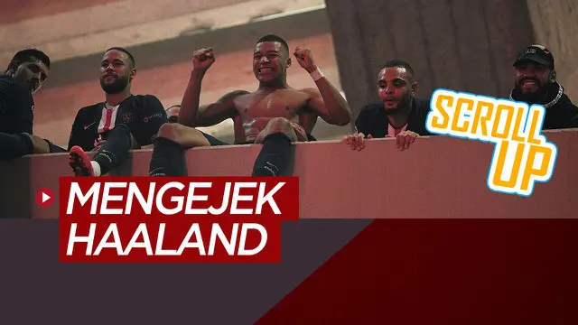 VIDEO: Pemain PSG Mengejek Habis-habisan Erling Haaland