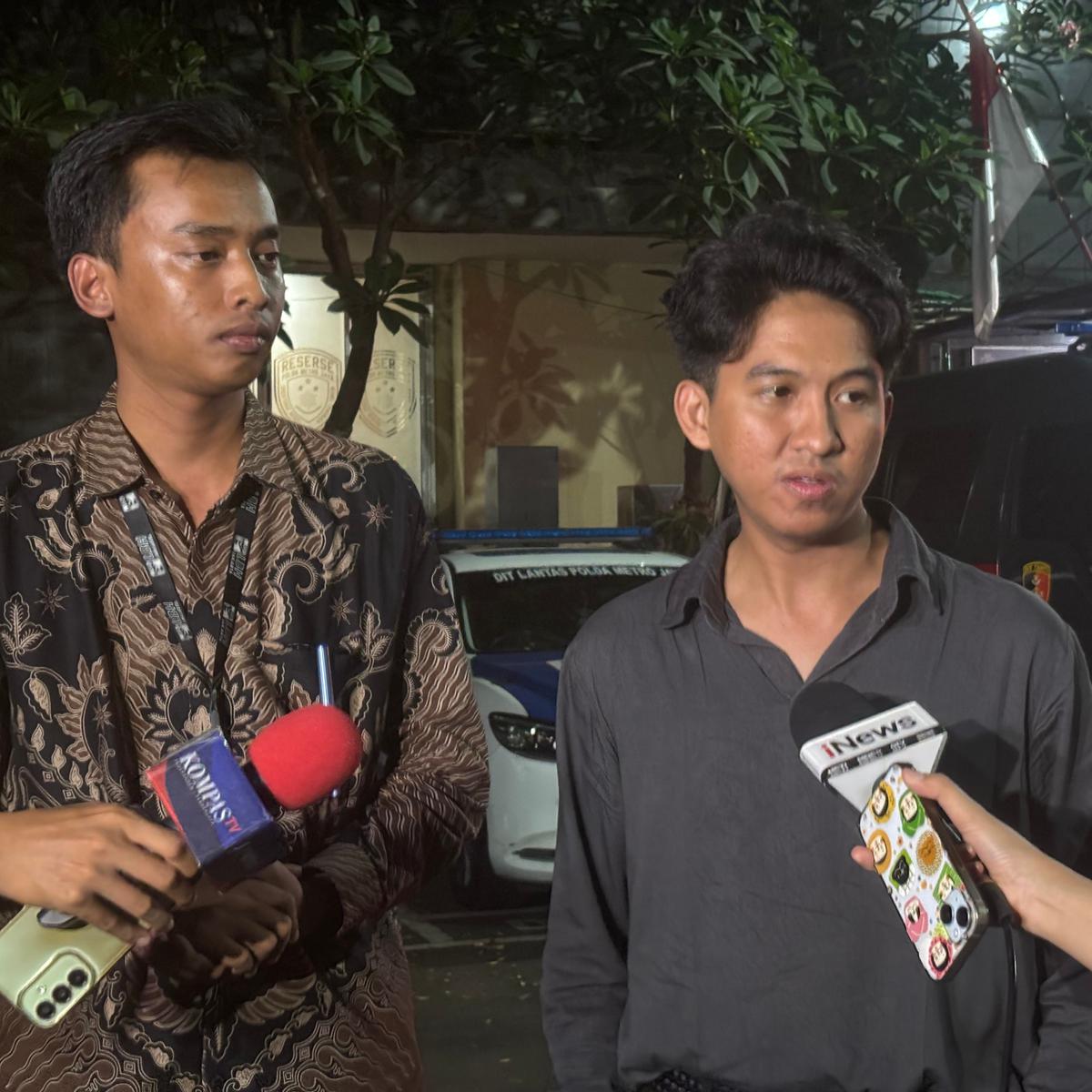 Iqbal Ramadhan, Putra Machica Mochtar Usai Diperiksa Polisi