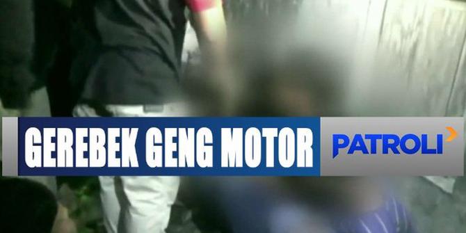Polisi Tangkap Belasan Remaja saat Gerebek Markas Geng Motor di Medan