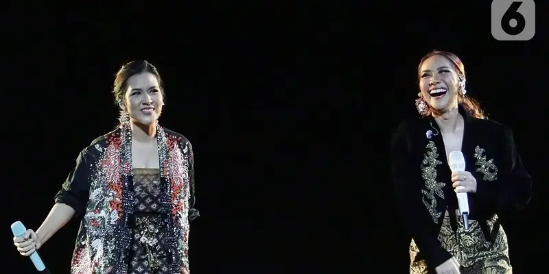 Raisa dan BCL Adu Ayu di Batik Music Festival 2019