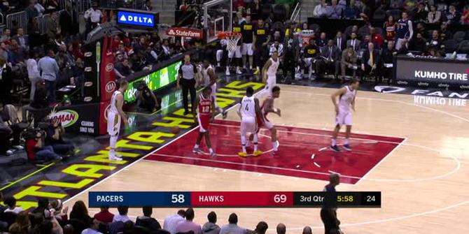 VIDEO : Cuplikan Pertandingan NBA, Hawks 107 vs Pacers 102