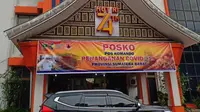 Posko Covid-19 di Sumbar. (Liputan6.com/ Novia Harlina)