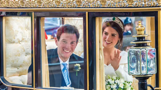 [Fimela] Putri Eugenie dan Jack Brooksbank