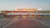 Gerbang Tol Kertajati Utama akses ke Cipali diklaim siap untuk beroperasi November mendatang. Foto (Istimewa)
