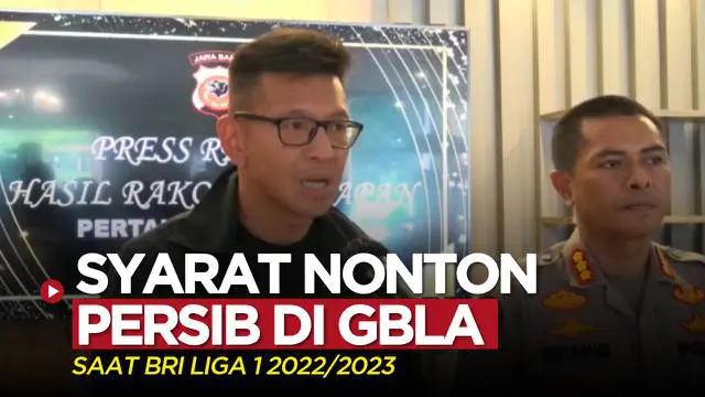 Berita video syarat-syarat yang harus diperhatikan suporter bila ingin menonton Persib Bandung langsung di Stadion GBLA saat gelaran BRI Liga 1 2022/2023.