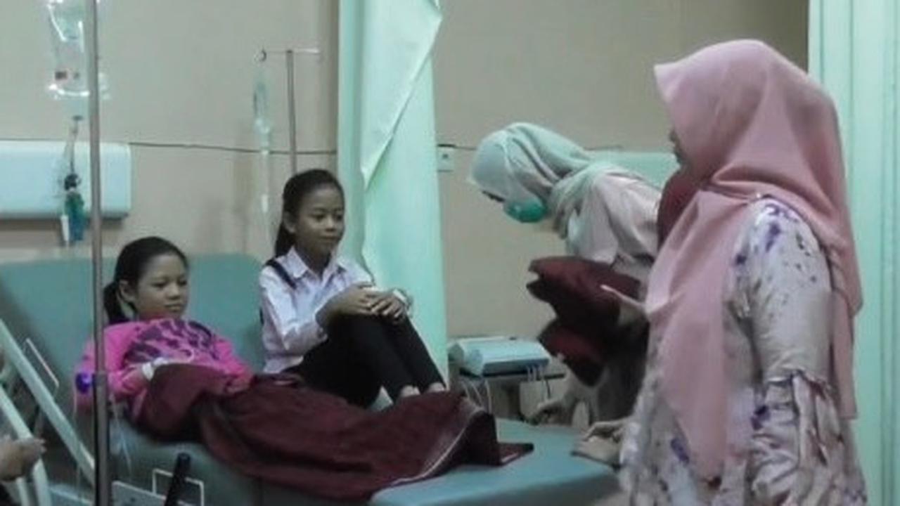 Belasan Murid SD Dibawa ke RSUD Jenderal Ahmad Yani Lampung Usai Minum Susu Kedelai