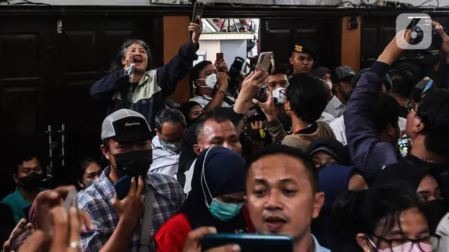 Pendukung Eliezer Penuhi Ruang Sidang PN Jakarta Selatan