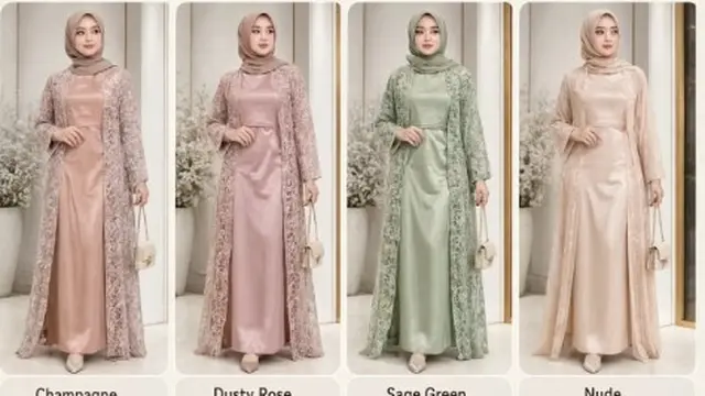 Ide Padu Padan Gamis untuk Pengajian Maulid Nabi 2026 (AI Generated)