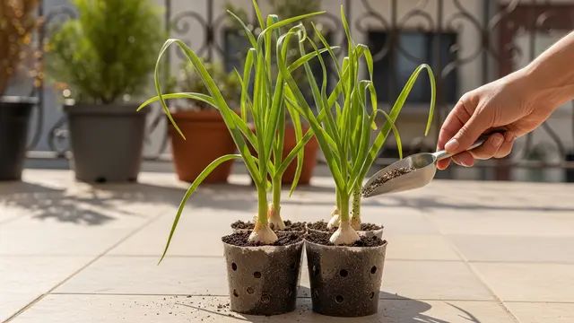 Cara Tanam Bawang Putih dalam Pot Kecil Anti Busuk Akar/Gemini AI
