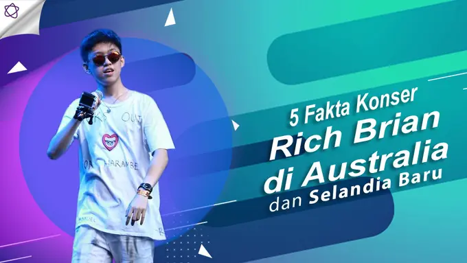 [Bintang] 5 Fakta Konser Rich Brian di Australia dan Selandia Baru