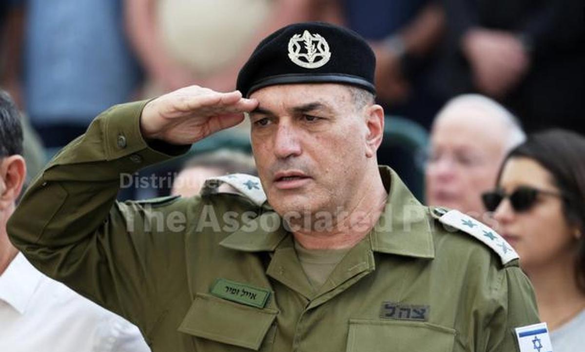 Kepala Staf Israel Defense Forces (IDF) Jenderal Eyal Zamir. (AP Photo)