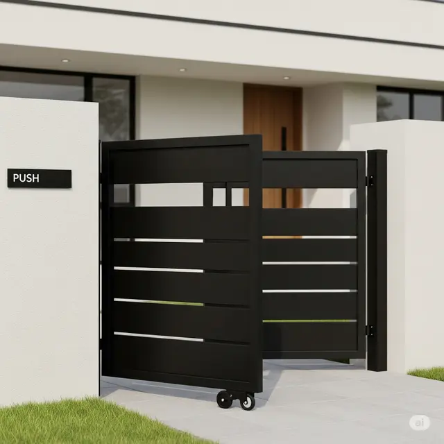 Pagar Rumah Sederhana Tapi Cantik