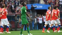 Pelatih Timnas Arab Saudi, Juan Antonio Pizzi, menyayangkan kekalahan 0-5 dari Rusia pada laga pembuka Piala Dunia 2018. (AFP/Francisco Long)