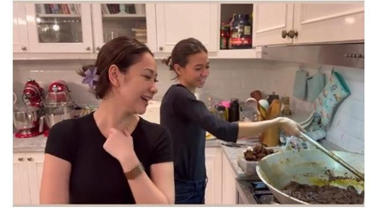 Jelang Lebaran 2026, Momen BCL Masak Rendang Jelang Lebaran 2026, Lanjutkan Tradisi Keluarga