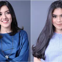 Bawakan lagu secara duet, Ify dan Sivia Blink tunjukkan suara merdu. (Nurwahyunan/Bintang.com)