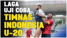 Berita Video, Timnas Indonesia U-20 melakukan uji coba kontra Bhayangkara FC pada Sabtu (13/1/2024)