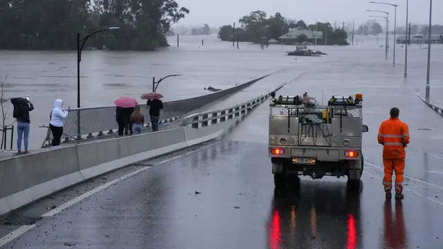 Penampakan Banjir yang Melanda Sydney