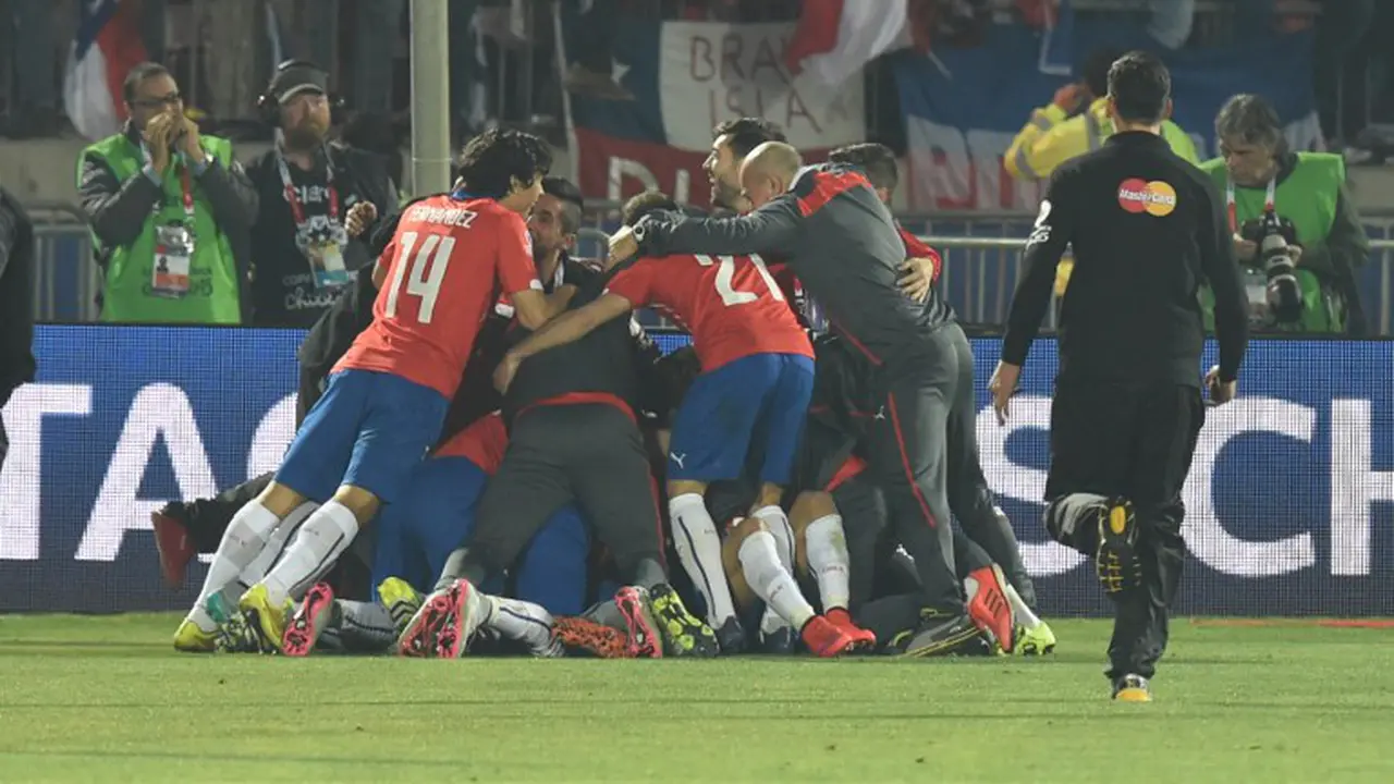 20150705-Copa Amerika 2015-Chile Juara Copa Amerika 2015 (AFP)
