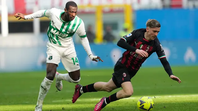 Hasil Liga Italia: AC Milan Dipermalukan Sassuolo di San Siro