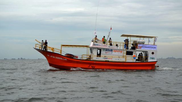 Kolaborasi Klinik Apung Kembali Berlayar di Kepulauan Seribu Lewat Road Trip