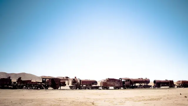 Train Cemetery, Uyuni, Bolivia