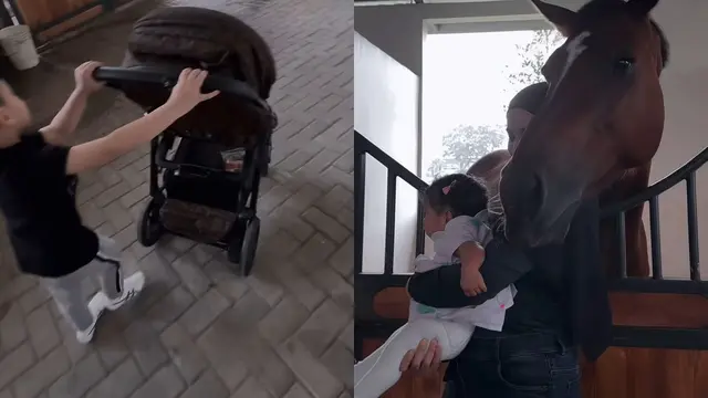 Momen Quality Time Zaskia Sungkar dengan Anak (Instagram/@zaskiasungkar15)