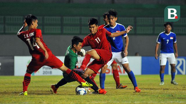 Timnas Vietnam U-19 vs Timnas Singapura U-19