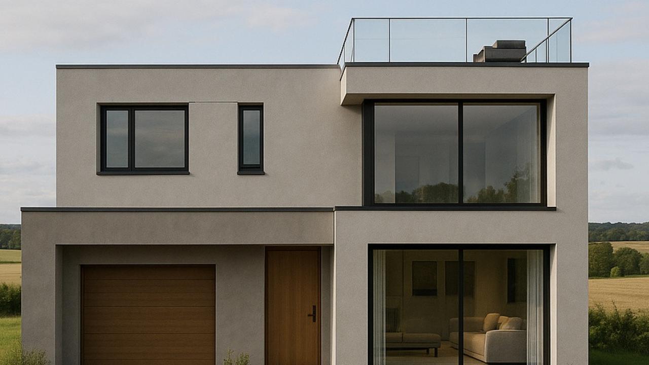 8 Model Rumah Sederhana Tapi Mewah dengan Atap Datar dan Rooftop, Rumah Idaman yang Kekinian