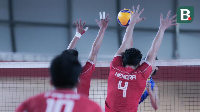 Foto: Timnas Voli Putra Indonesia Susah Payah Jinakkan Filipina pada Leg Kedua SEA V League 2025