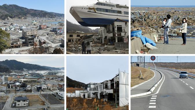 Menengok 10 Tahun Bencana Gempa, Tsunami, dan Nuklir di Fukushima Jepang - Global Liputan6.com