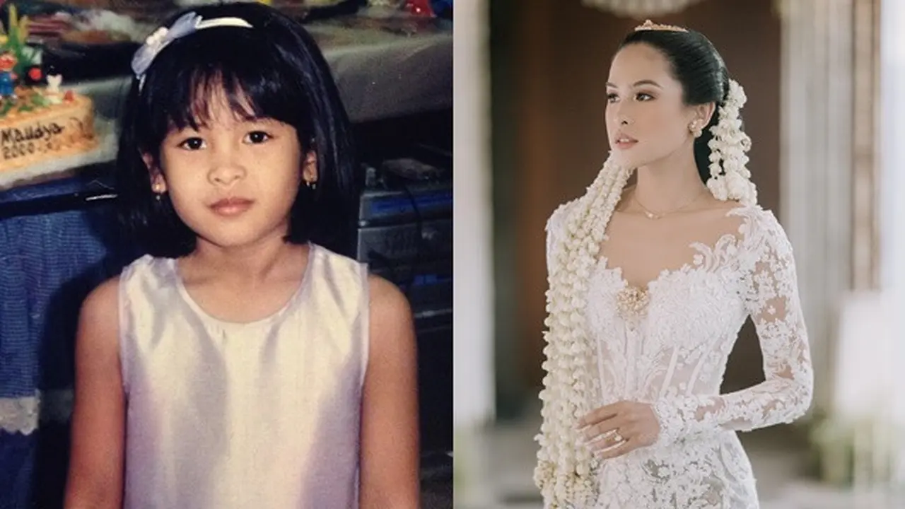 6 Potret Transformasi Maudy Ayunda, dari Kecil hingga Menikah