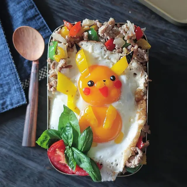 Menu bekal buatan dari Etoni Mama yang berbahan utama dari telur