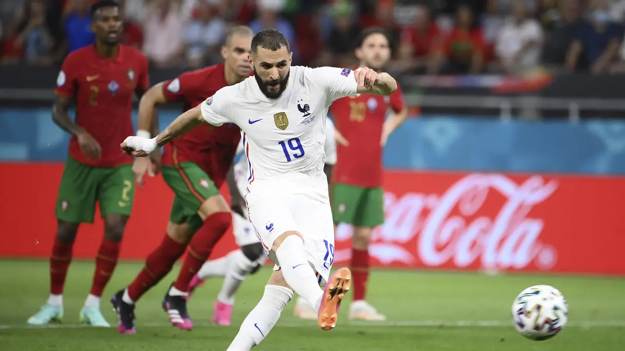 Foto Piala Eropa: 5 Fakta Menarik usai Laga Imbang 2-2 Portugal Kontra Prancis di Euro 2020, Termasuk Cristiano Ronaldo Sejajar Ali Daei