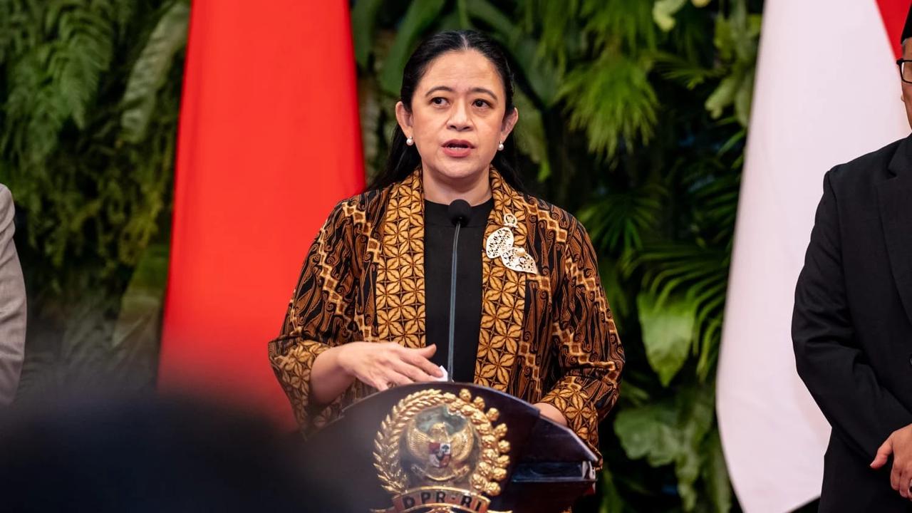 Ketua DPR RI Puan Maharani menerima kunjungan Ketua Komite Nasional Majelis Permusyawaratan Politik Rakyat Tiongkok (CPPCC), H.E. Wang Huning di Gedung DPR RI