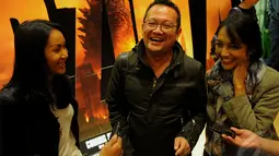 Alvin Adam yang mengaku sangat menggandrungi monster raksasa satu ini. Sinematografinya tak perlu ditanya, benar-benar keren puji Alvin antusias (Liputan6.com/Faisal R Syam).