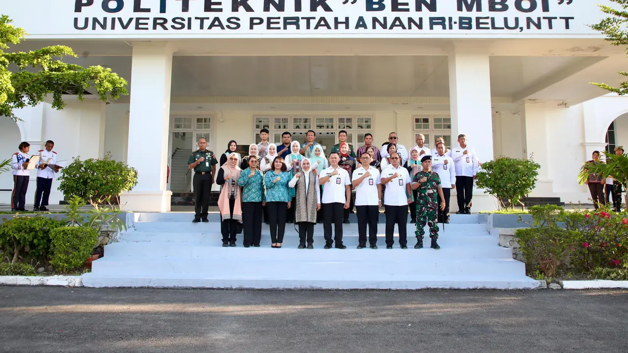 Ketum TP PKK mengunjungi Kampus Universitas Pertahanan (Unhan) di Atambua, Kabupaten Belu, Nusa Tenggara Timur (NTT), Kamis (16/4/2026).