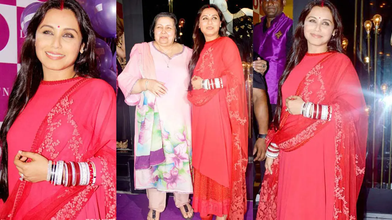 Ini Penampilan Pertama Rani Mukerji Pasca Menikah