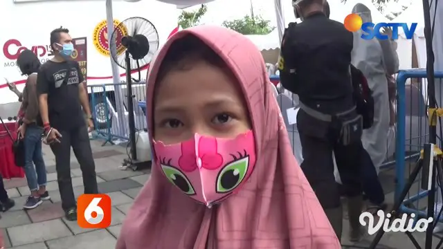 VIDEO: Antusias Warga Surabaya Ikuti Rapid Test dan Swab Massal