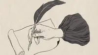 Ilustrasi menulis, puisi. (Image by Freepik)
