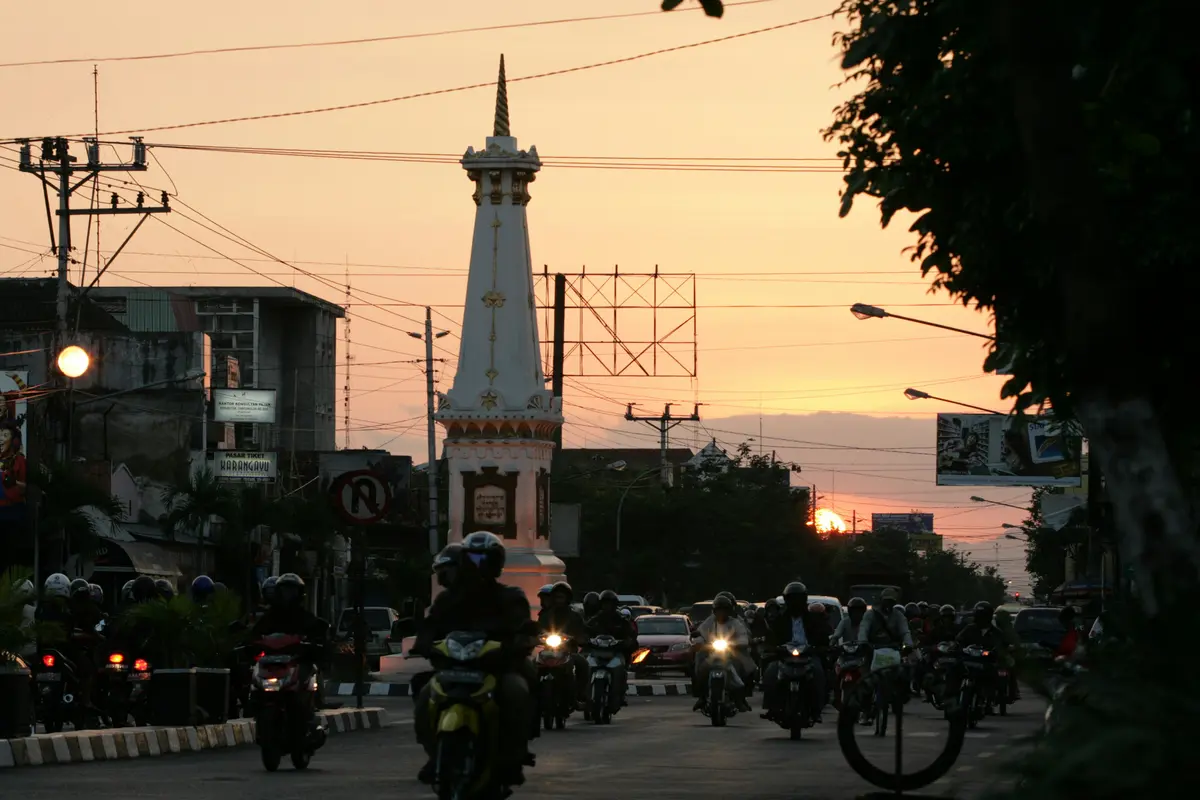 Ilustrasi Tugu Yogyakarta
