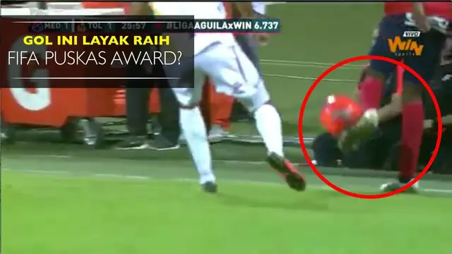 Apakah gol Juan Valencia ini layak meraih FIFA Puskas Award?