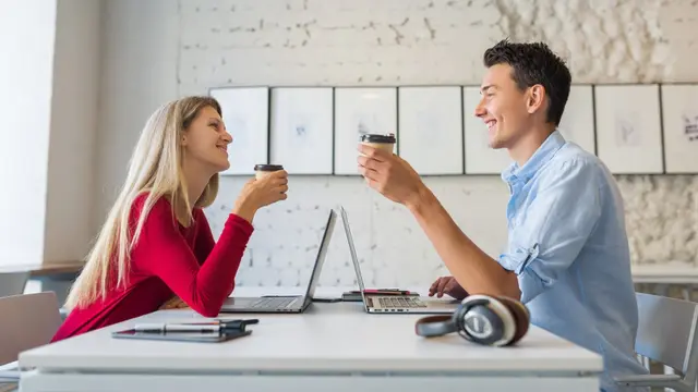 Couple Talking