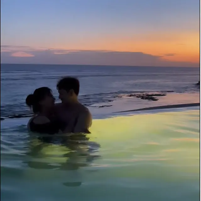 Masih Nikmati Liburan di Bali, Ini 6 Potret Romantis Audi Marissa dan Anthony Xie