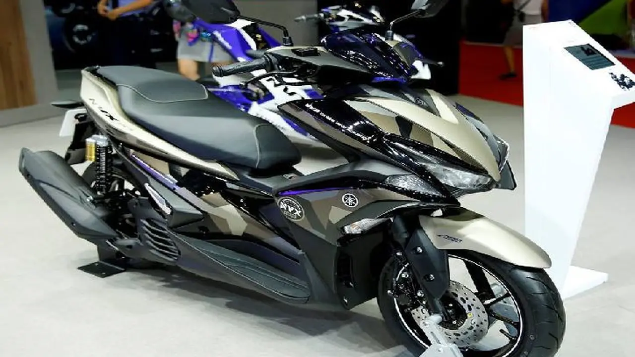 Yamaha Aerox edisi terbatas (Foto:Indianautosblog)
