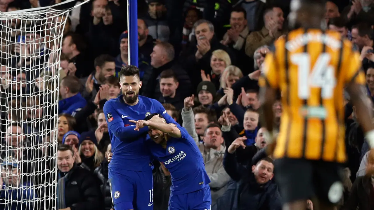 Permalukan Hull City 4-0, Chelsea Lolos ke Perempat Final
