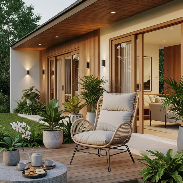Inspirasi Rumah Masa Tua yang Bikin Betah di Rumah (AI)