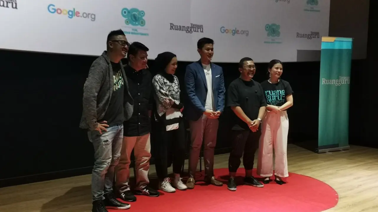 Perwakilan Google, Ruangguru, Maarif Institute, Cameo Project, Peacegen, dan Love Frankie
