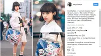 Satu lagi tren  nyentrik dari Tokyo yang menarik untuk diintip, yaitu tas transparan. Penasaran seperti apa bentuknya? (Foto: Instagram.com/@tokyofashion)