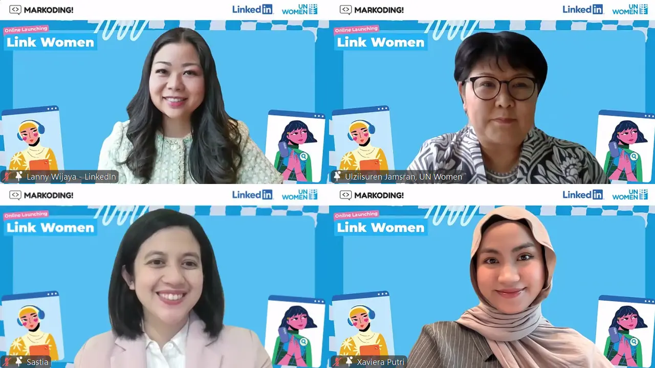 Link Women Resmi Diluncurkan, Ini Upaya Nyata UN Women dan LinkedIn Dukung Kesetaraan Perempuan di Dunia Kerja - Coverfim