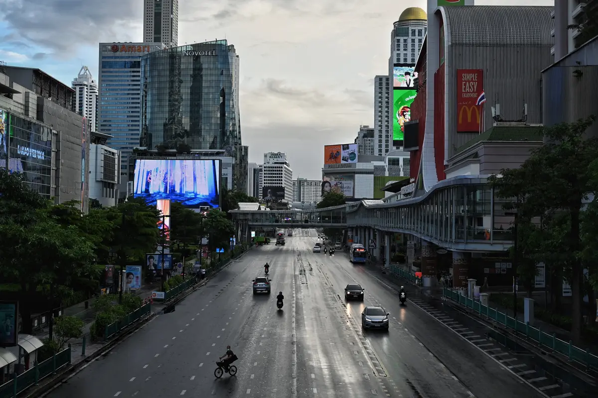 FOTO: Thailand Perketat Penguncian COVID-19 di Ibu Kota Bangkok
